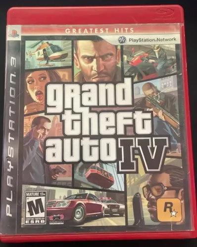 GTA IV Original PS3 ? Mídia Física