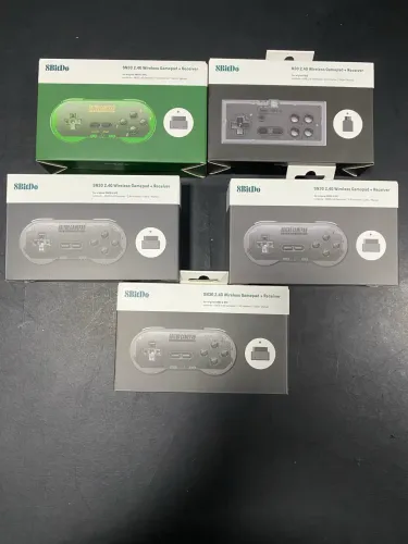 Controles novos 8bitdo super Nintendo e nes