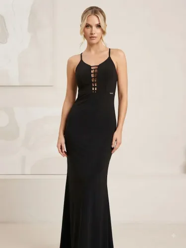 Vestido Fem SLY Atalaia Preto M