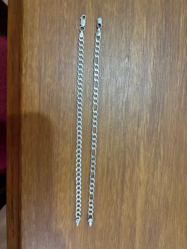 2 pulseiras de prata 925