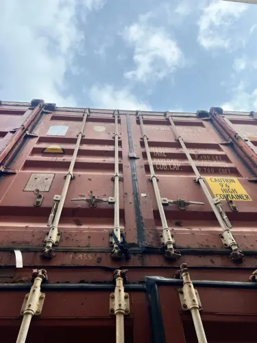 Container, feirão de unidades