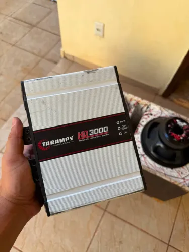 Módulo Amplificador Taramps HD 3000 Watts RMS 2 Ohms funcionando certinho