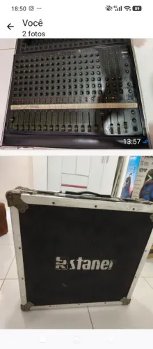 Mesa de som antiga conservada 