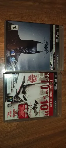 PS3 dois Jogos Batman 