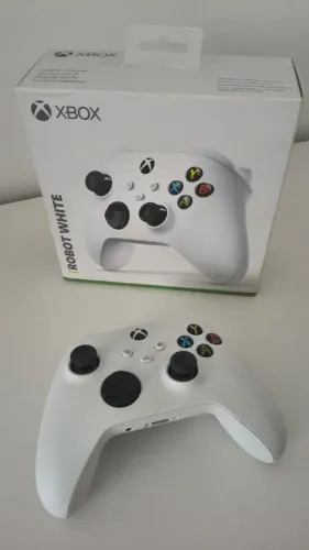 Controle Xbox Robot White