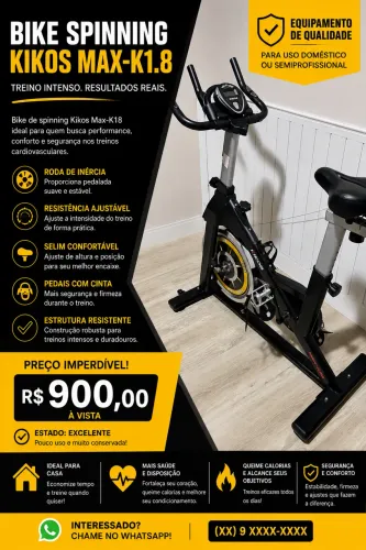 Bicicleta ergométrica 