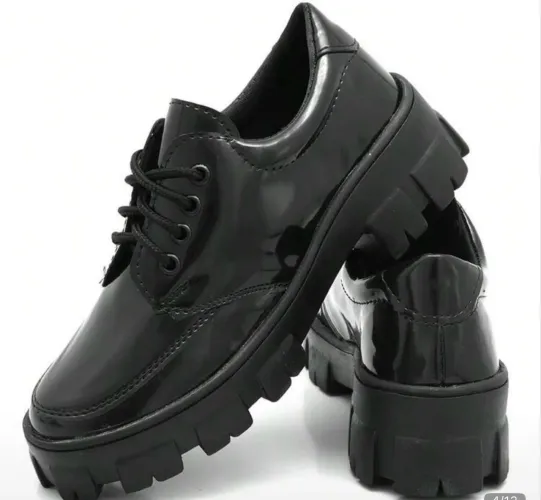 Mocassim Oxford Tratorada Unissex Solado Flexível