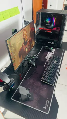 PC Gamer Completo RX 5700 XT + Ryzen 5 + 144Hz | Roda Tudo