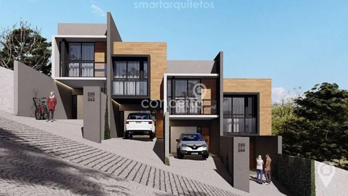Sobrado com 2 Suítes e 2 Vagas na Escola Agrícola!