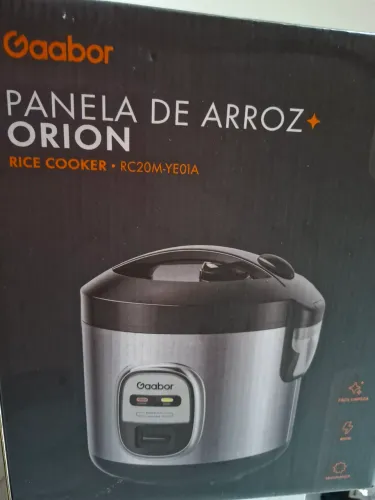 Panela de Arroz Orion 5 xícaras, marca Gaabor. Nova na caixa