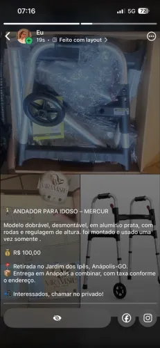 andador - idoso -saúde