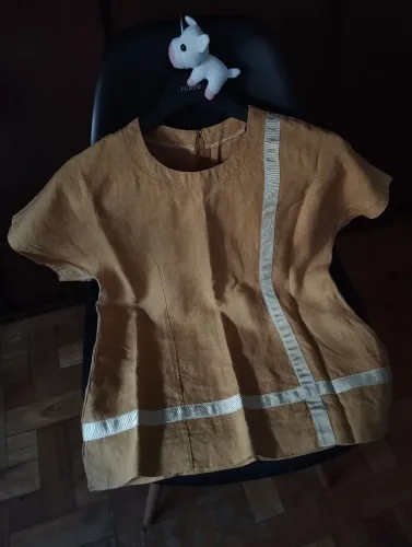 Blusa de linhão retrô