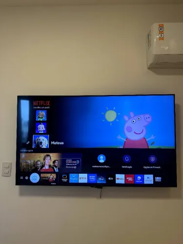 Smart TV Samsung 55" Crystal 4K UN55TU8000GXZD