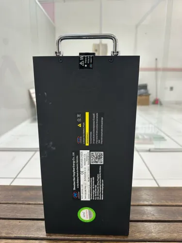 Bateria de lítio removível 60/20 A nova com garantia e nota
