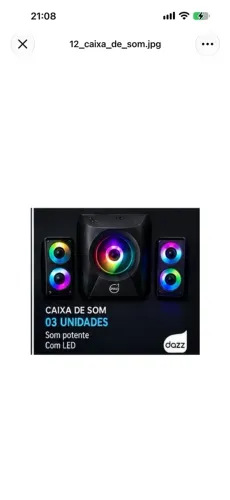 Caixas de som para PC,TV Tudo