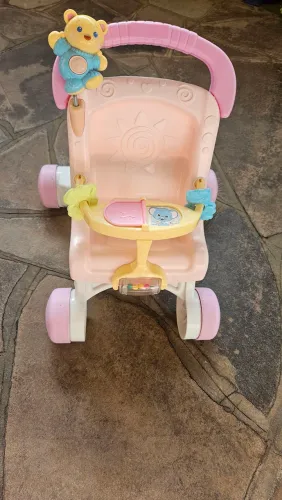 Andador - Meu primeiro carrinho de boneca - Fisher Price