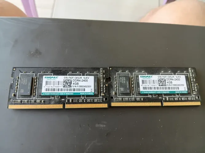 Kit Memórias 4gb ddr4 notebook Funcionando perfeitamente