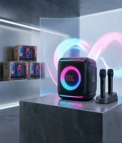 ? *JBL* ? Partybox 120 - *R$1.699* ? Partybox 320 - *R$2.899*
