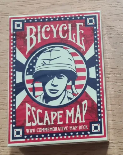 Baralho Bicycle Map Escape
