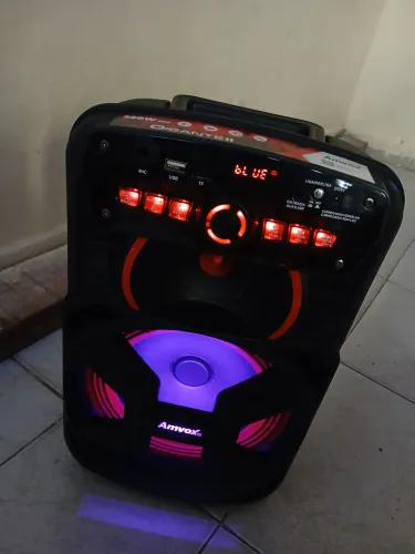 Caixa de Som Amvox Gigante II 220W RMS
