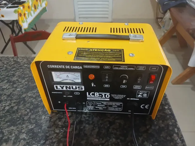 Carregador de bateria zero pra carro moto