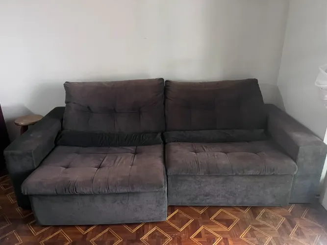 Sofá Cama 2,15m braço a braço 
