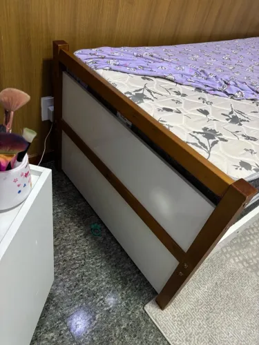 Cama 2 colchões 