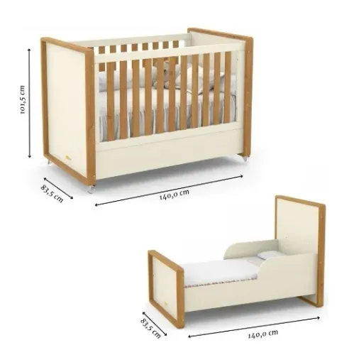 Vendo Berço, cama de apoio e comoda da Tutto