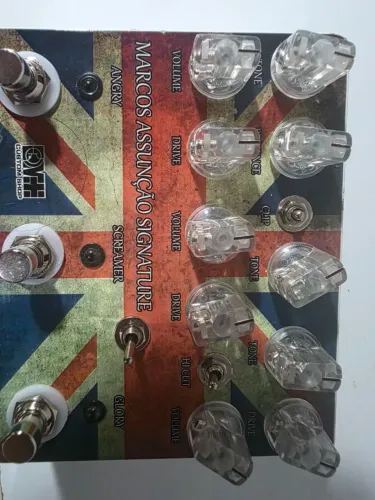 Pedal de Guitarra DMT trio (Overdriver/Distorção) - Angry Charlie, Morning Glory e Tube Sc