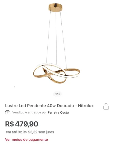 Lustre - Pendente