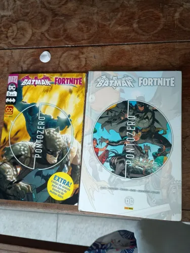 Livro Batman X Fortnite