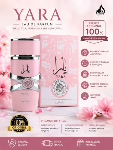 Perfume Yara lattafa 100 ml original