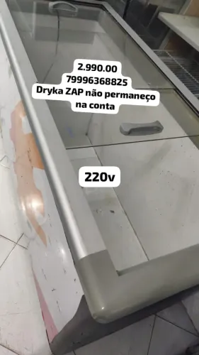 expositor freezer  porta de vidro