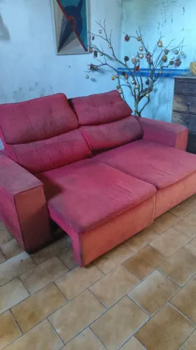 Sofá Retrátil e Reclinável 2 Lugares