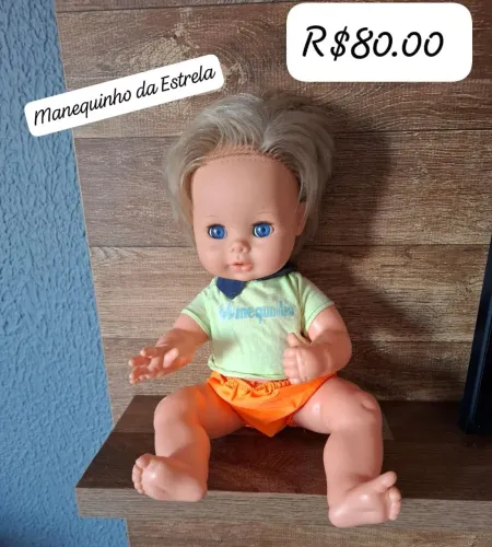 Boneco Manequinho e boneco cotiplas