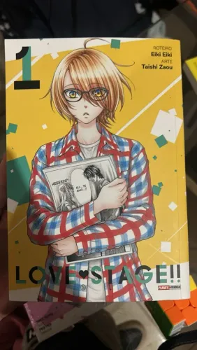 3 VOLUMES MANGÁ LOVE STAGE (YAOI)