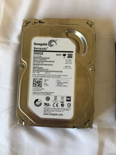 HD Seagate Barracuda 2TB 3.5" SATA - Testado e Saudável