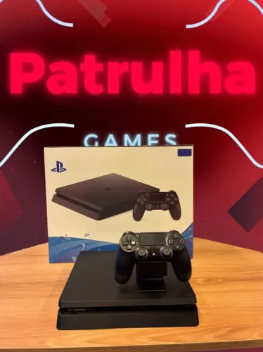 PS4 Slim 500GB Semi Novo | Revisado e com Garantia