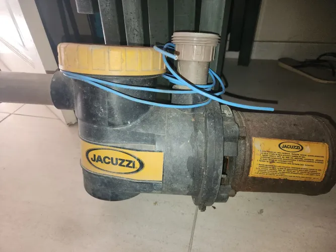Bomba e filtro para piscina