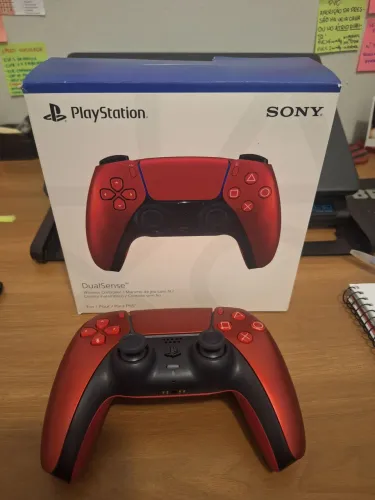 Dualsense Volcanic Red - Controle sem fio PS5