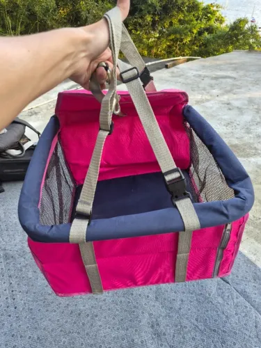 Cadeirinha Pet para Carro Tubline (Cachorro / Gato)