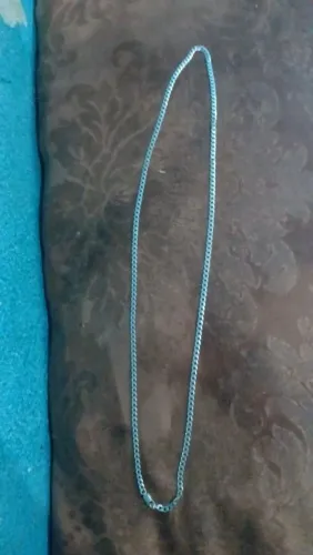 Correte de prata excama de peixe