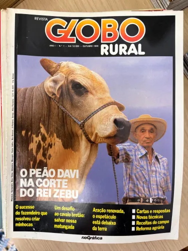 Coleção de revistas Globo Rural