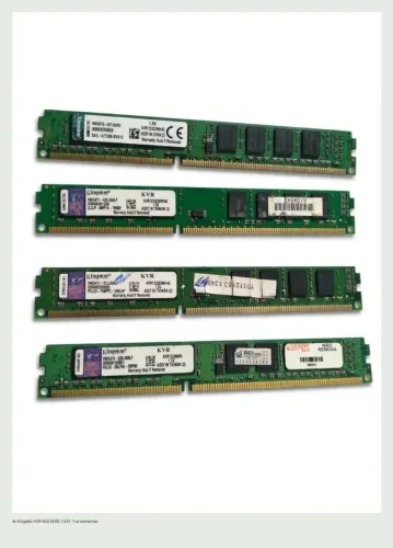 4 memórias Ran DDR3 Todas Funcionam