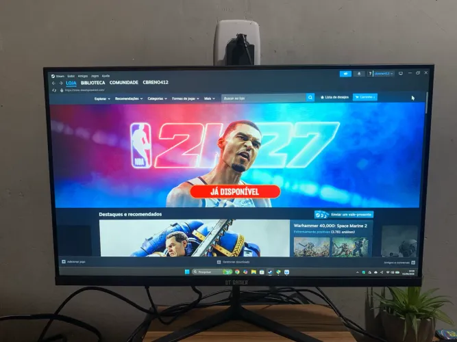 Monitor valor negociável
