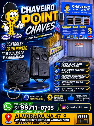 Controle portão e cerca eletrônica