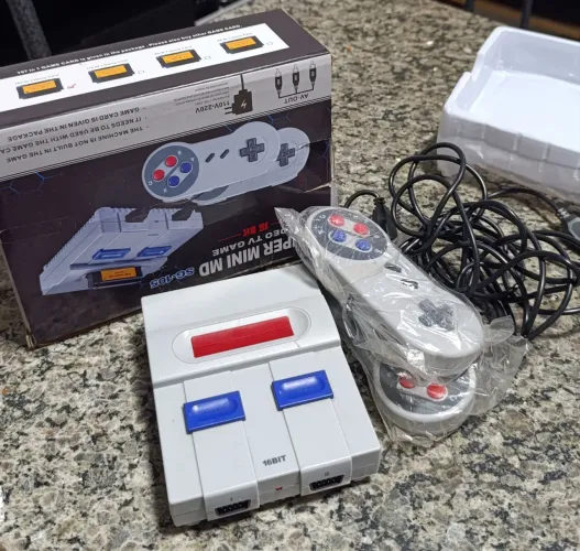 CONSOLE SUPER MINI MD RETRO 167 JOGOS EM 1