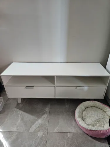 Rack de TV 50 polegadas branco