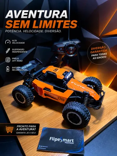 Carro de controle Remoto OffRoad