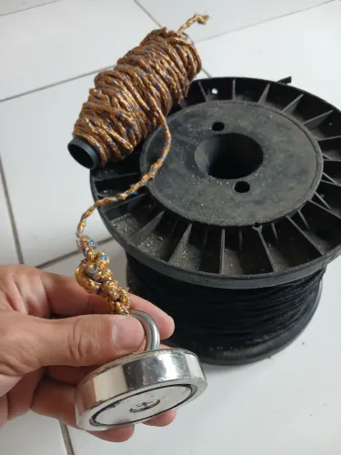 Pesca magnética Imã
